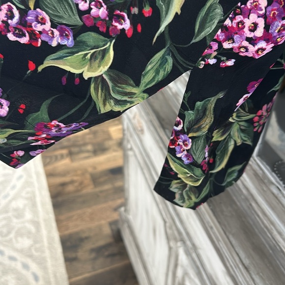 Vibrant Floral ESCADA Tunic, Size 42 (Large) - Picture 5 of 8